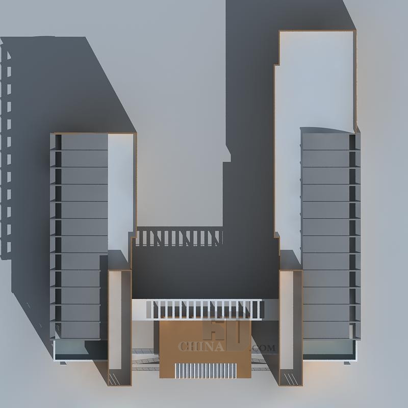 现代多层教学楼