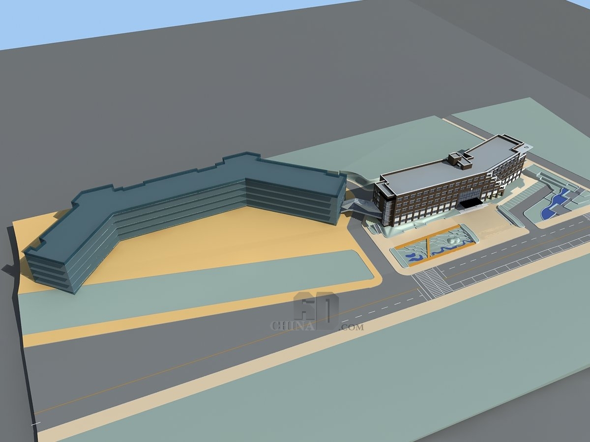 现代风格公建建筑