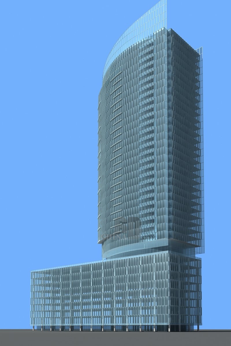 现代高层酒店