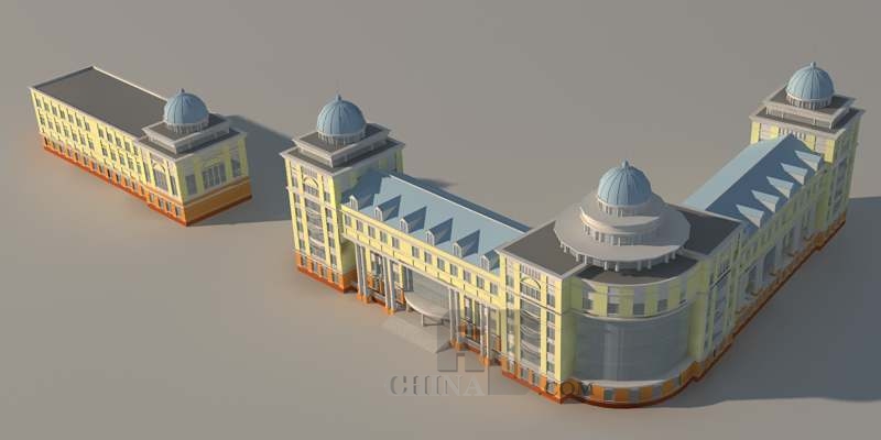 欧式高层商业