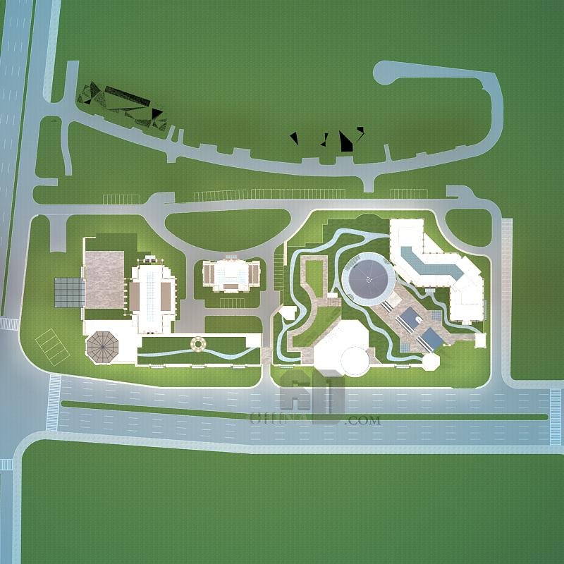 万豪-御上海广场建筑规划方案