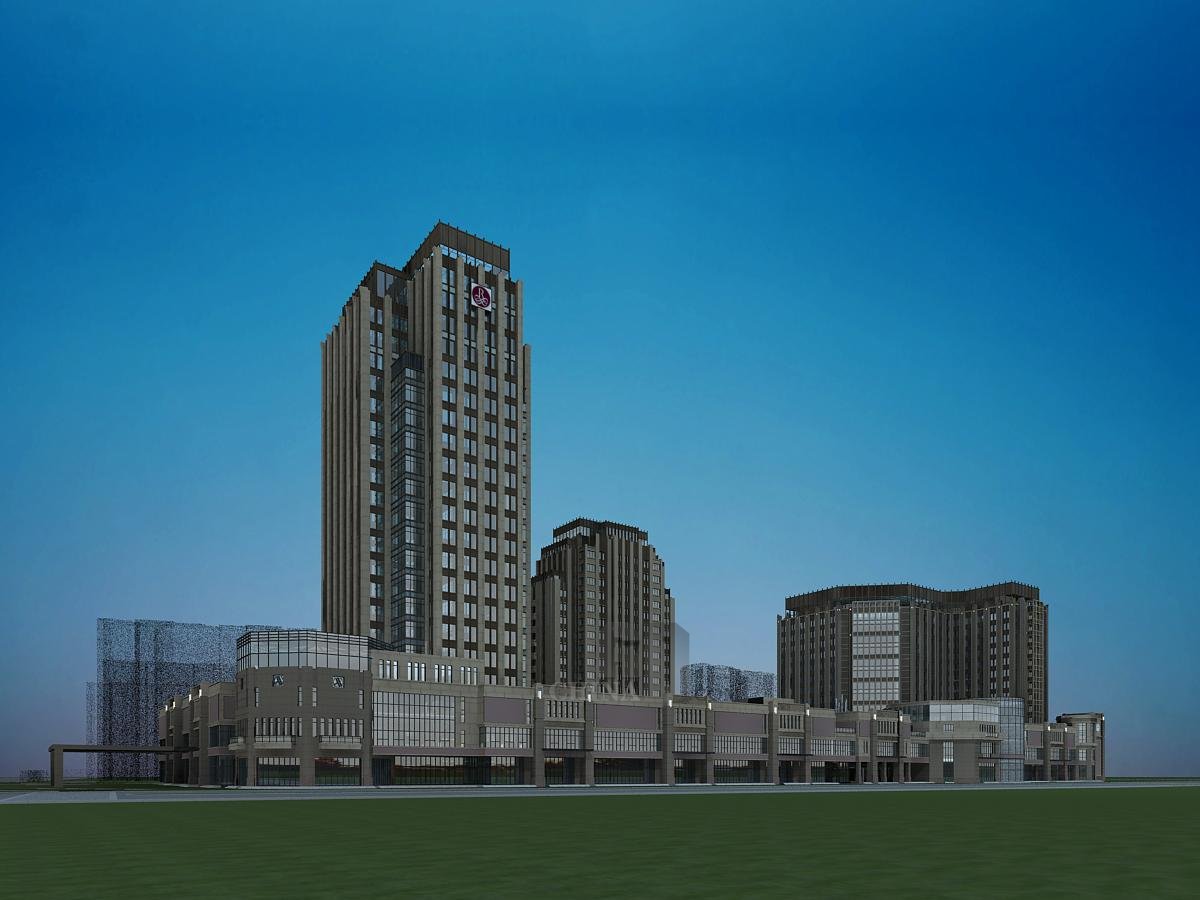 万豪-御上海广场建筑规划方案