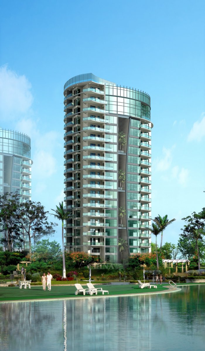 鲁能海南18F圆楼