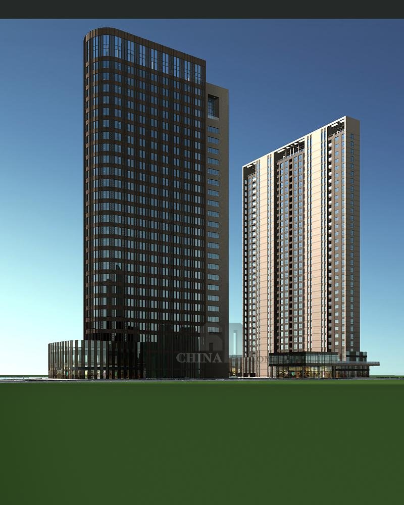 现代高层建筑