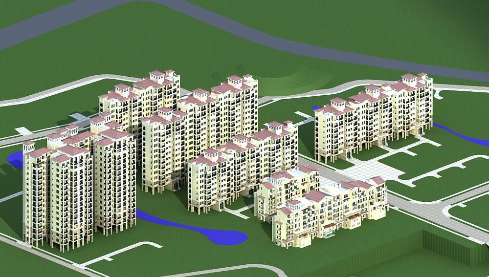 欧式住宅小区