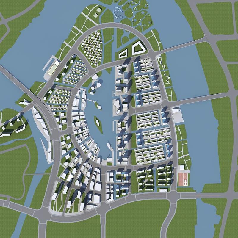 宁波湾头城市规划