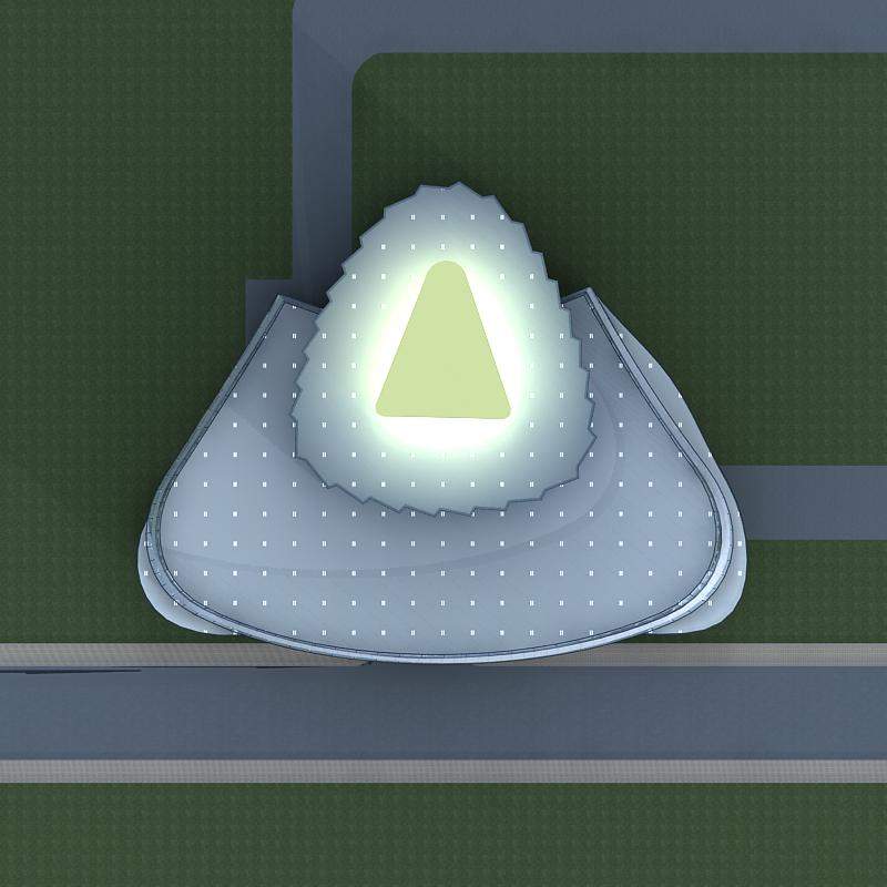 现代高层办公楼