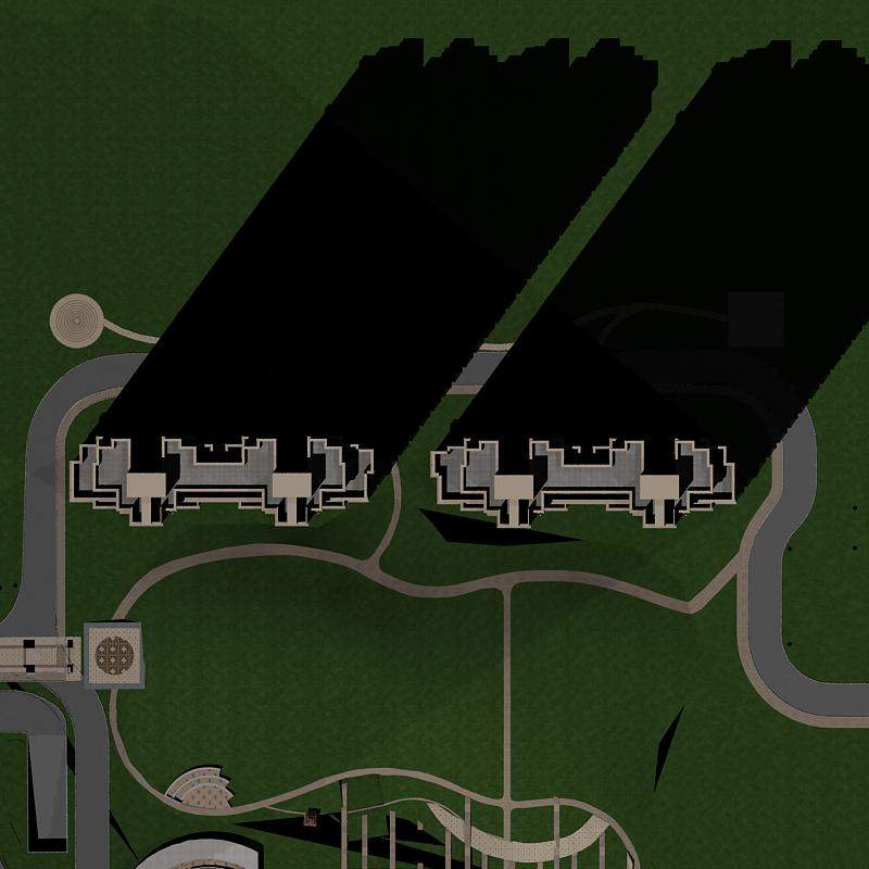 现代高层住宅公寓