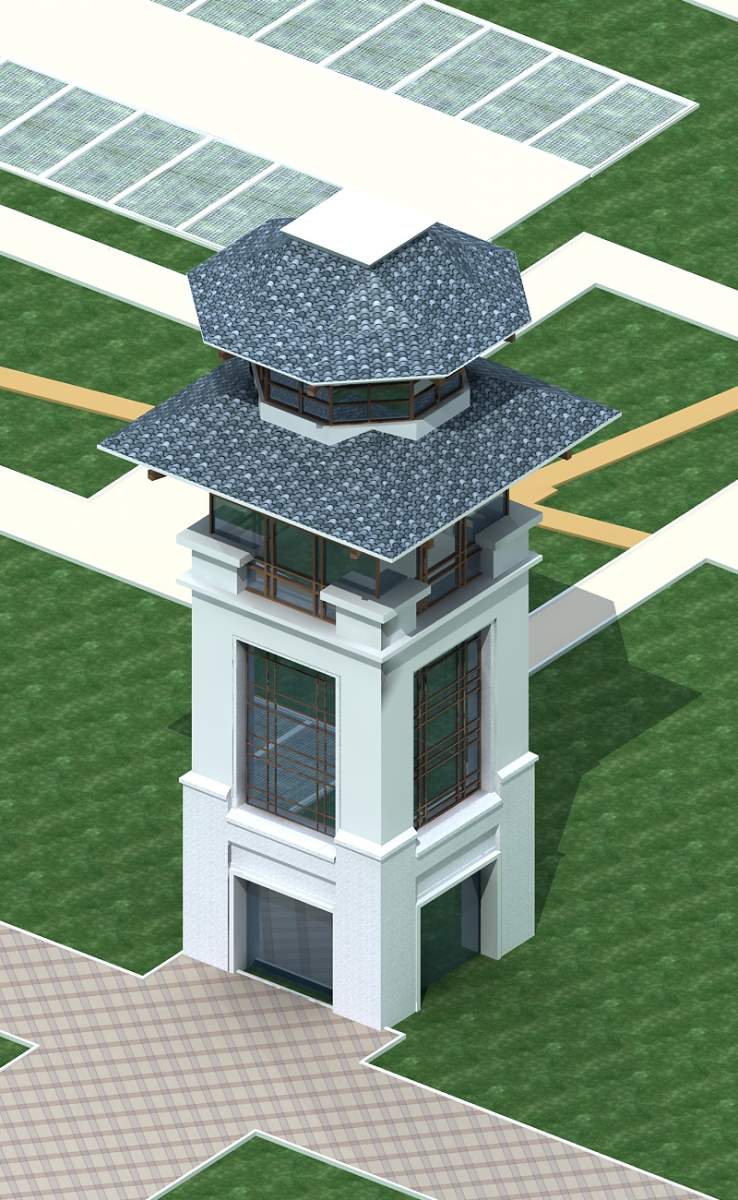 景观塔