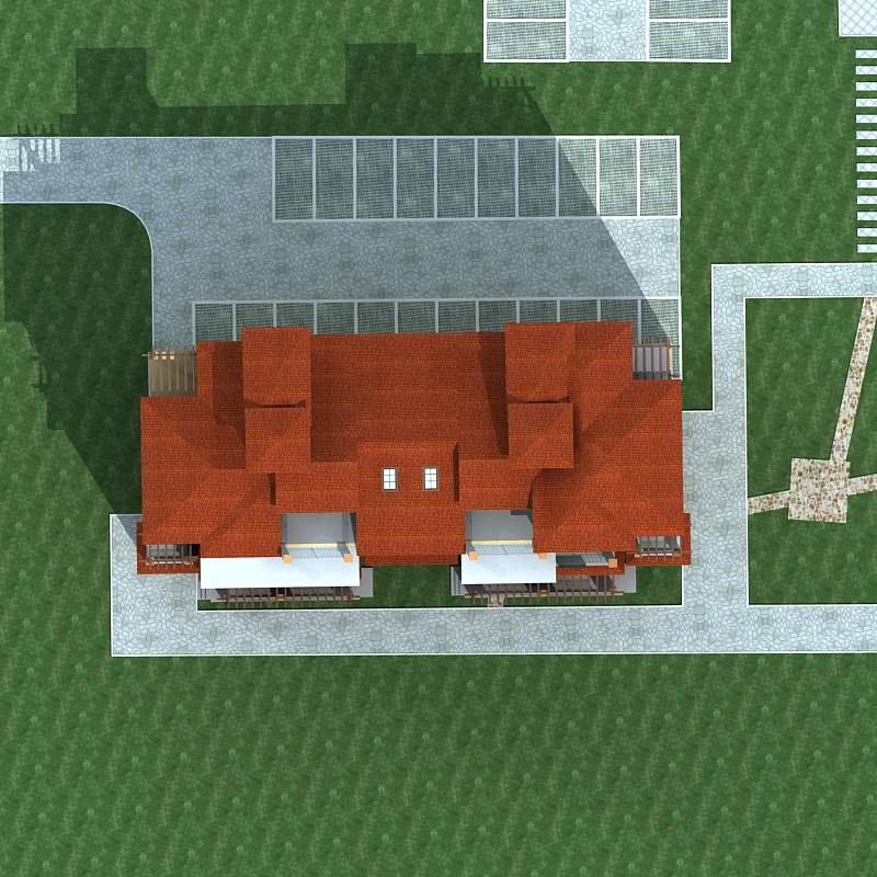 欧式多层住宅楼