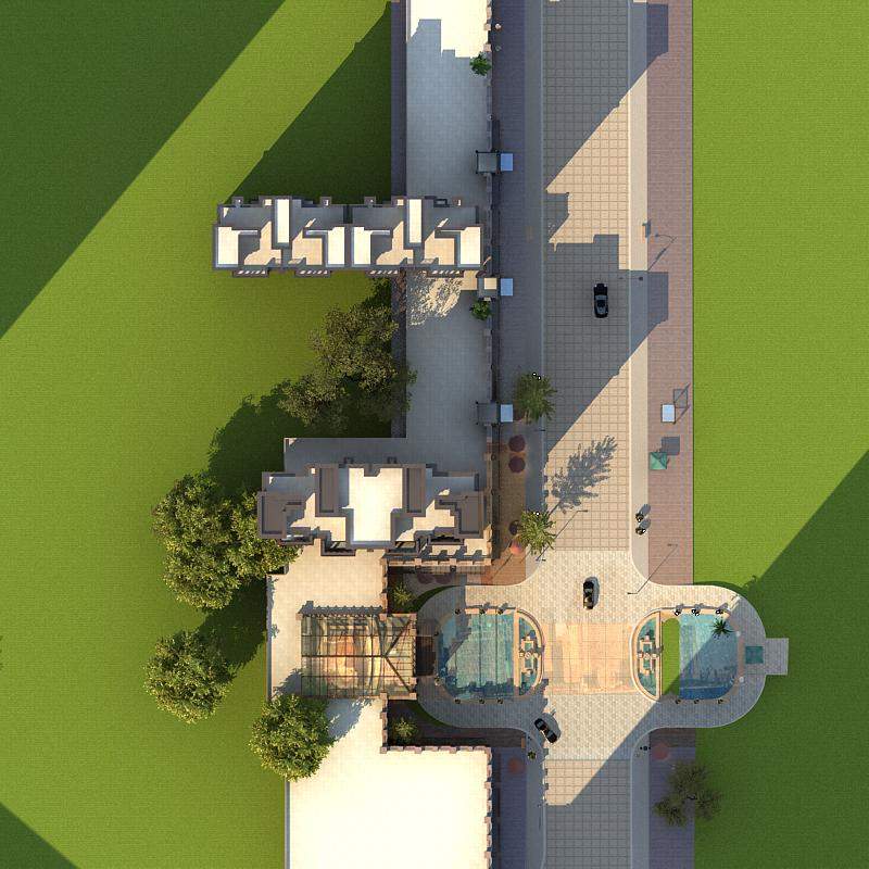 欧式住宅楼及商业裙房