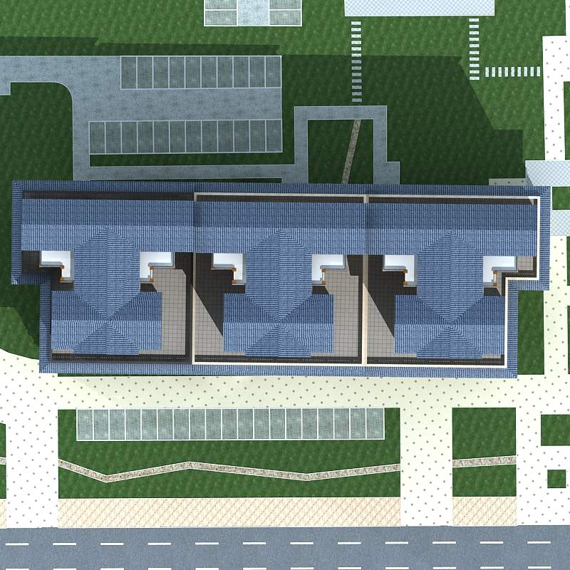 仿古住宅楼及商业裙房