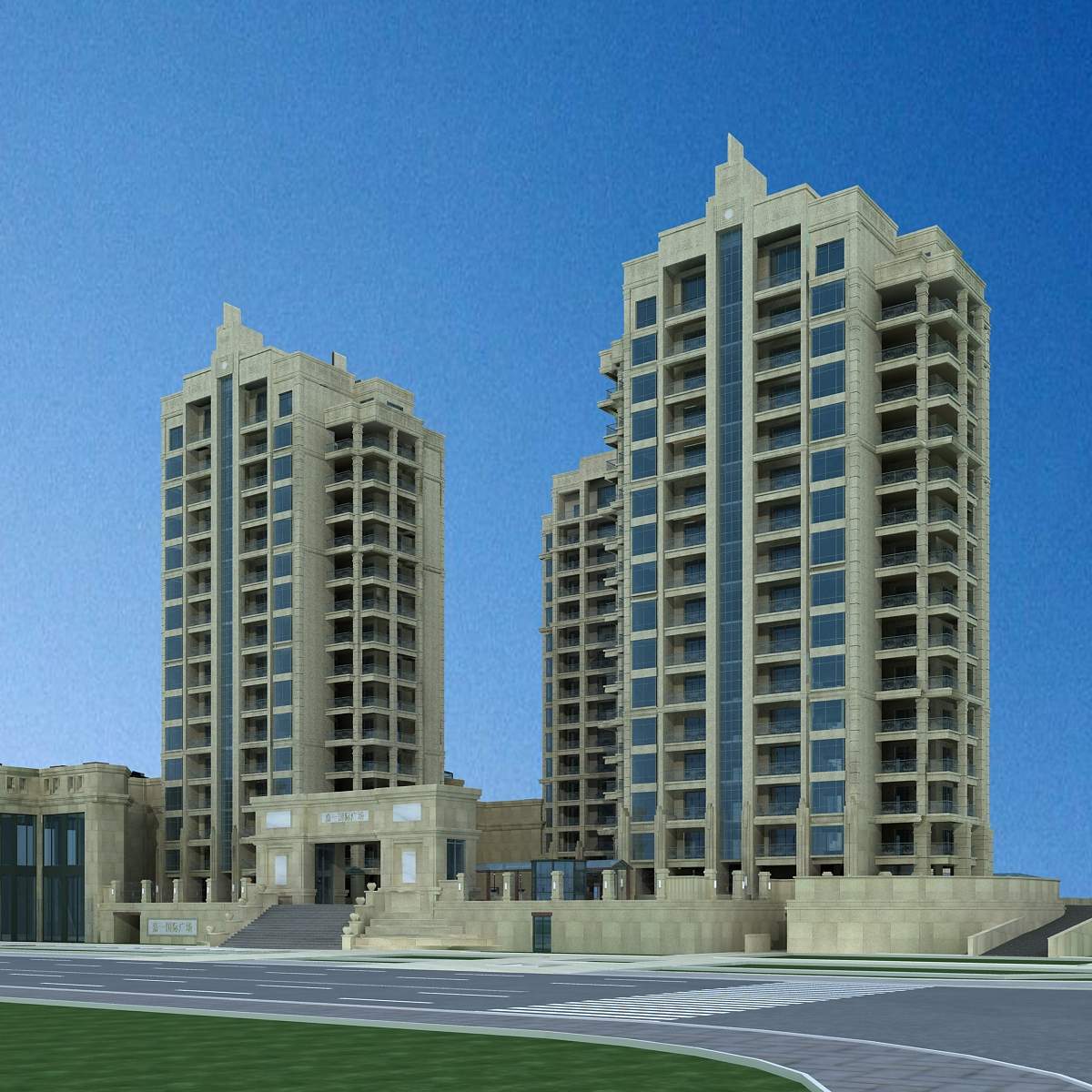 欧式住宅小区