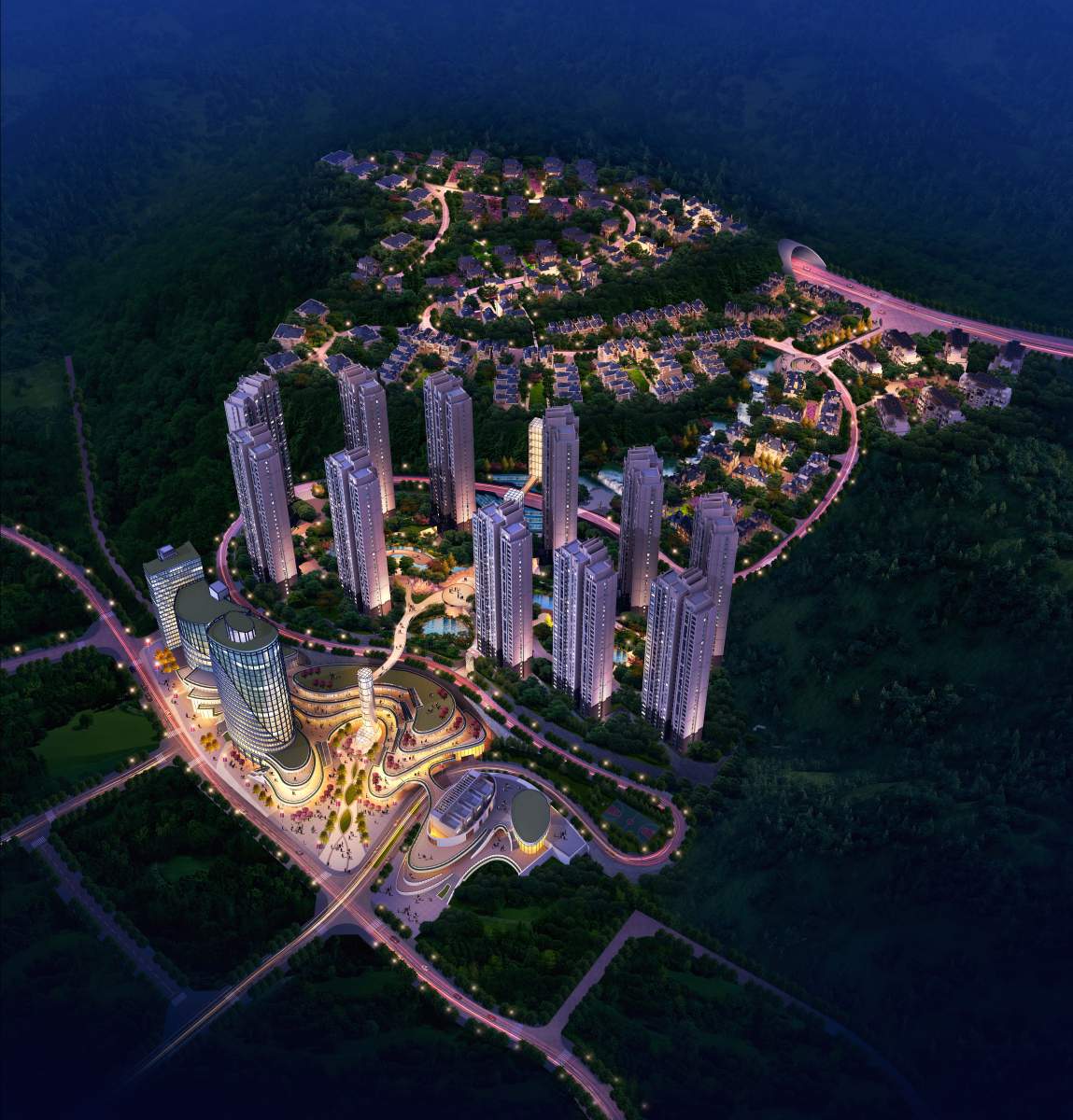 福建三明 夜景