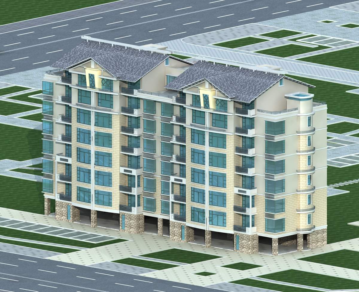 现代风格住宅楼