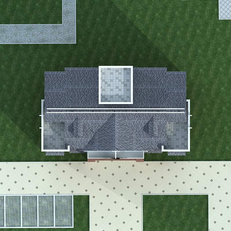 现代高层住宅楼