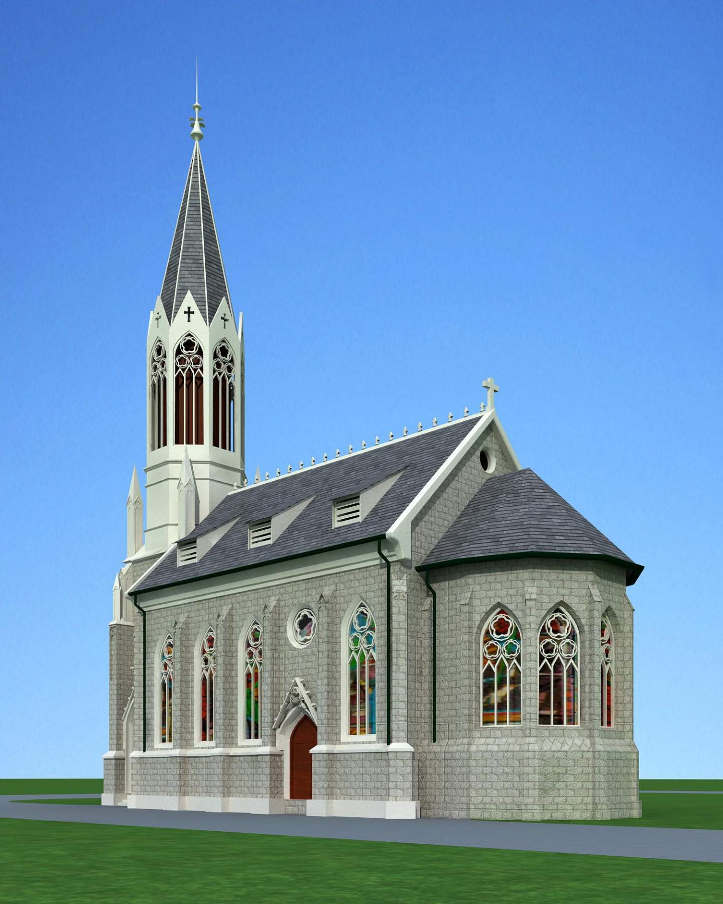 欧式小教堂