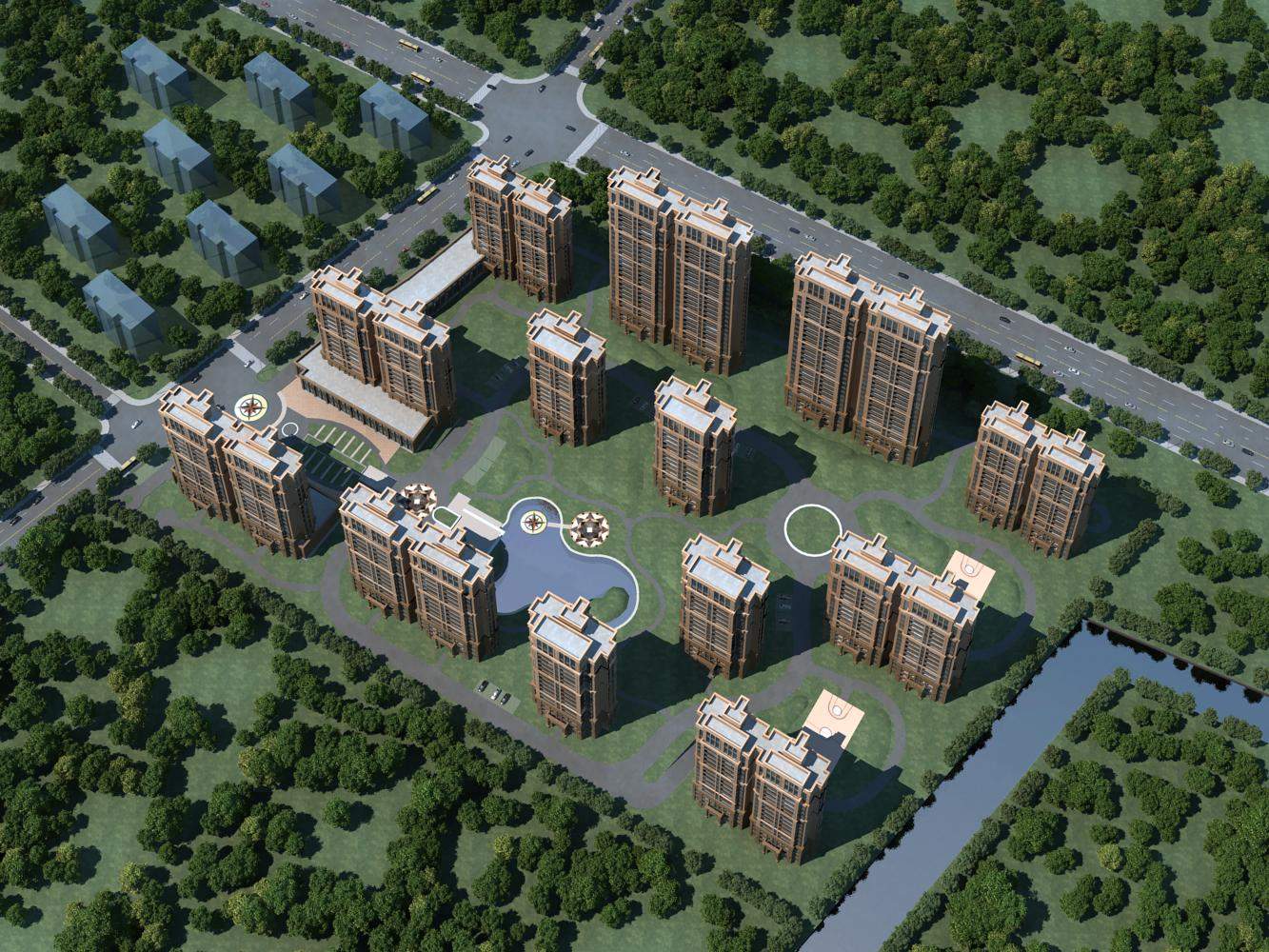 欧式住宅小区