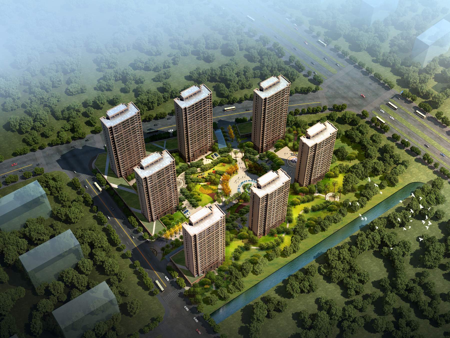 简欧住宅小区