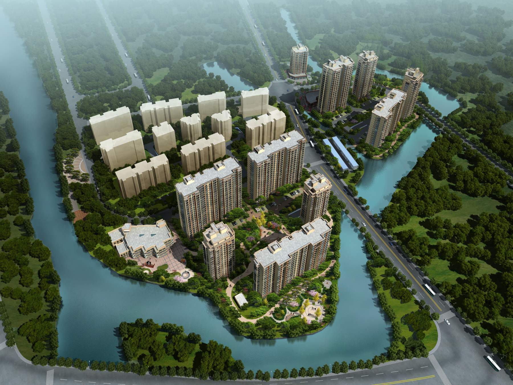 欧式住宅小区