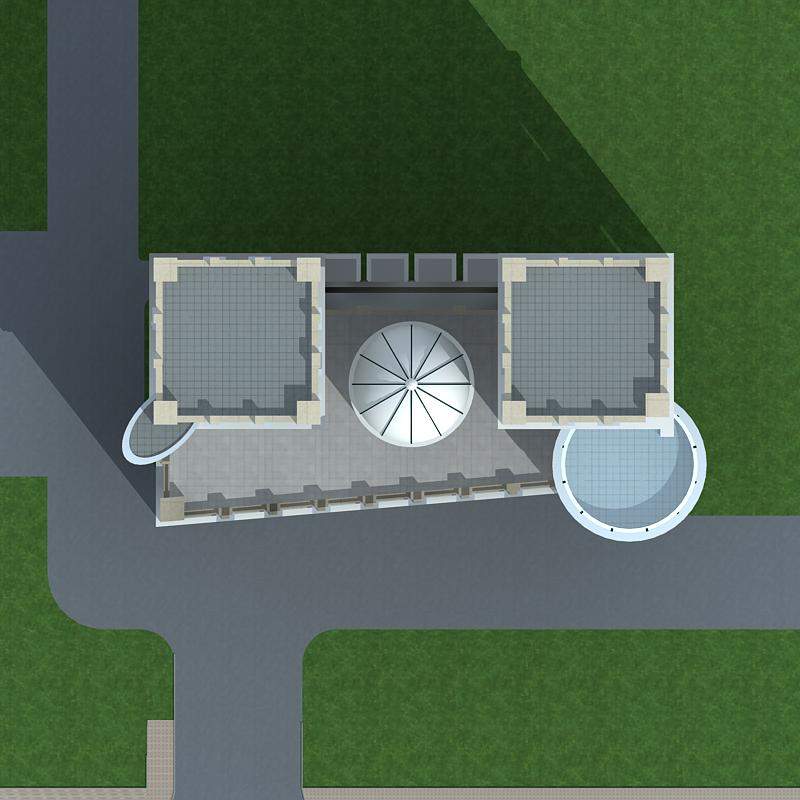欧式高层住宅楼
