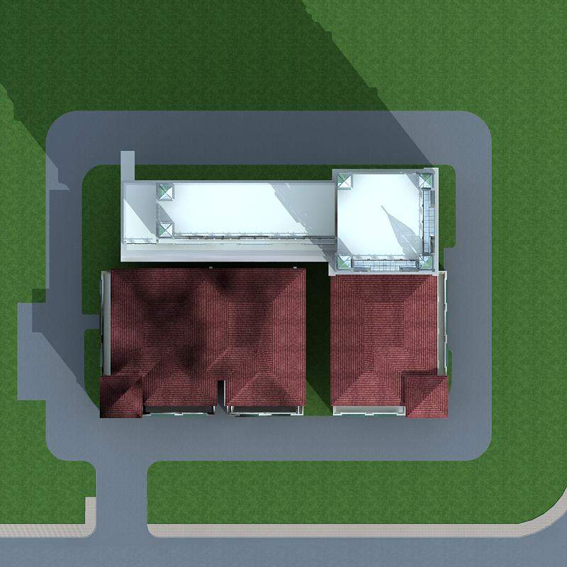 欧式高层商业住宅楼