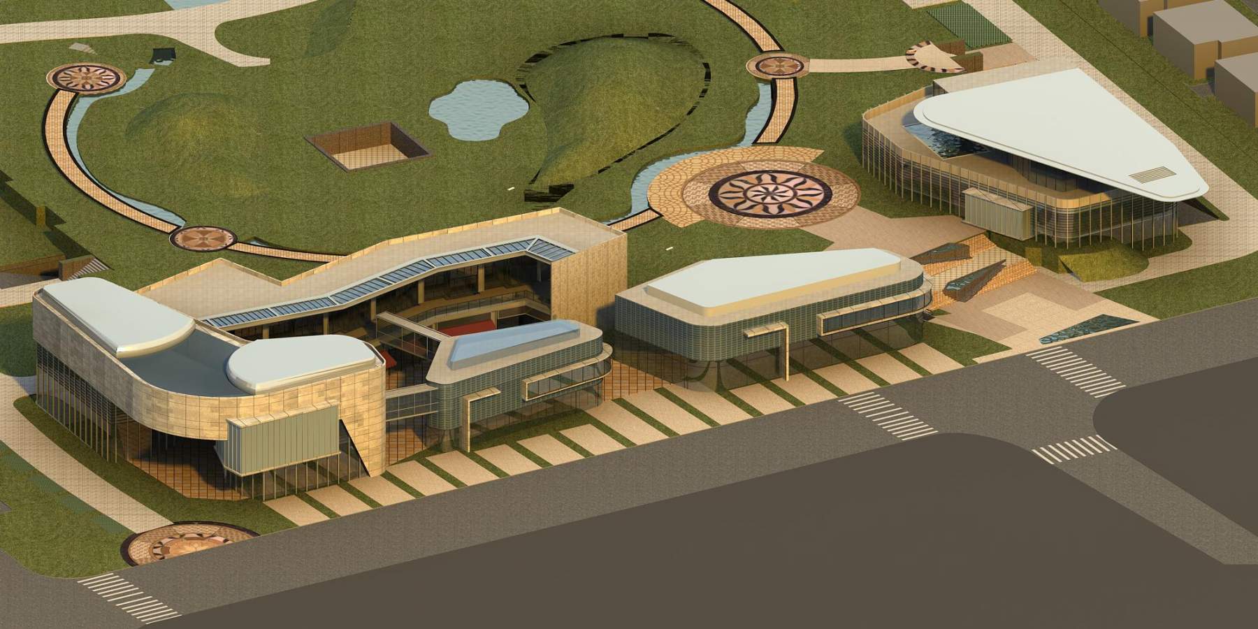 现代商业建筑