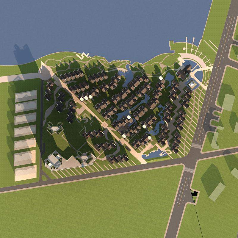 欧式住宅小区
