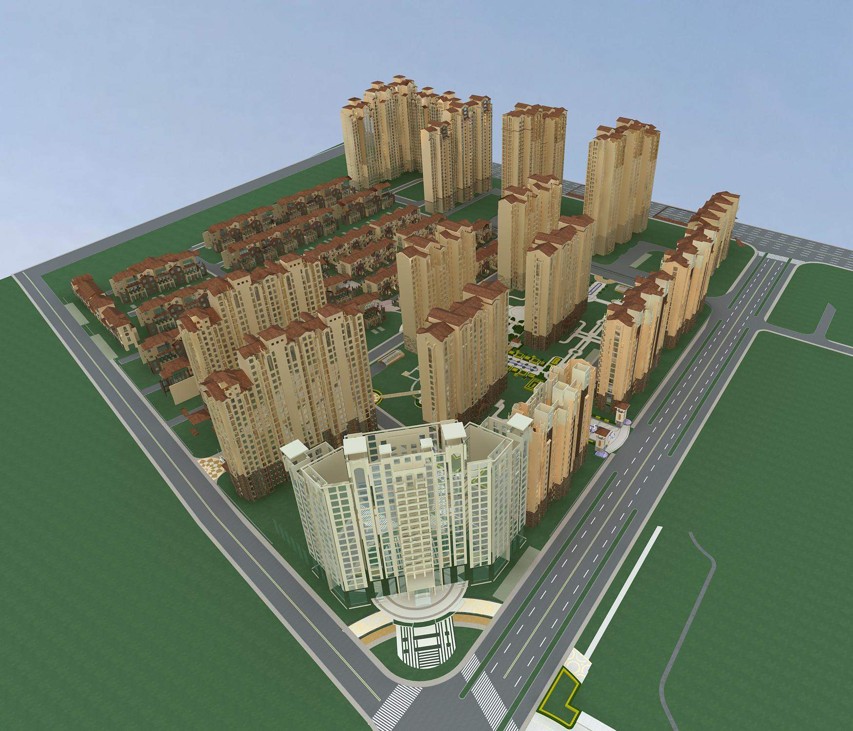 欧式住宅小区