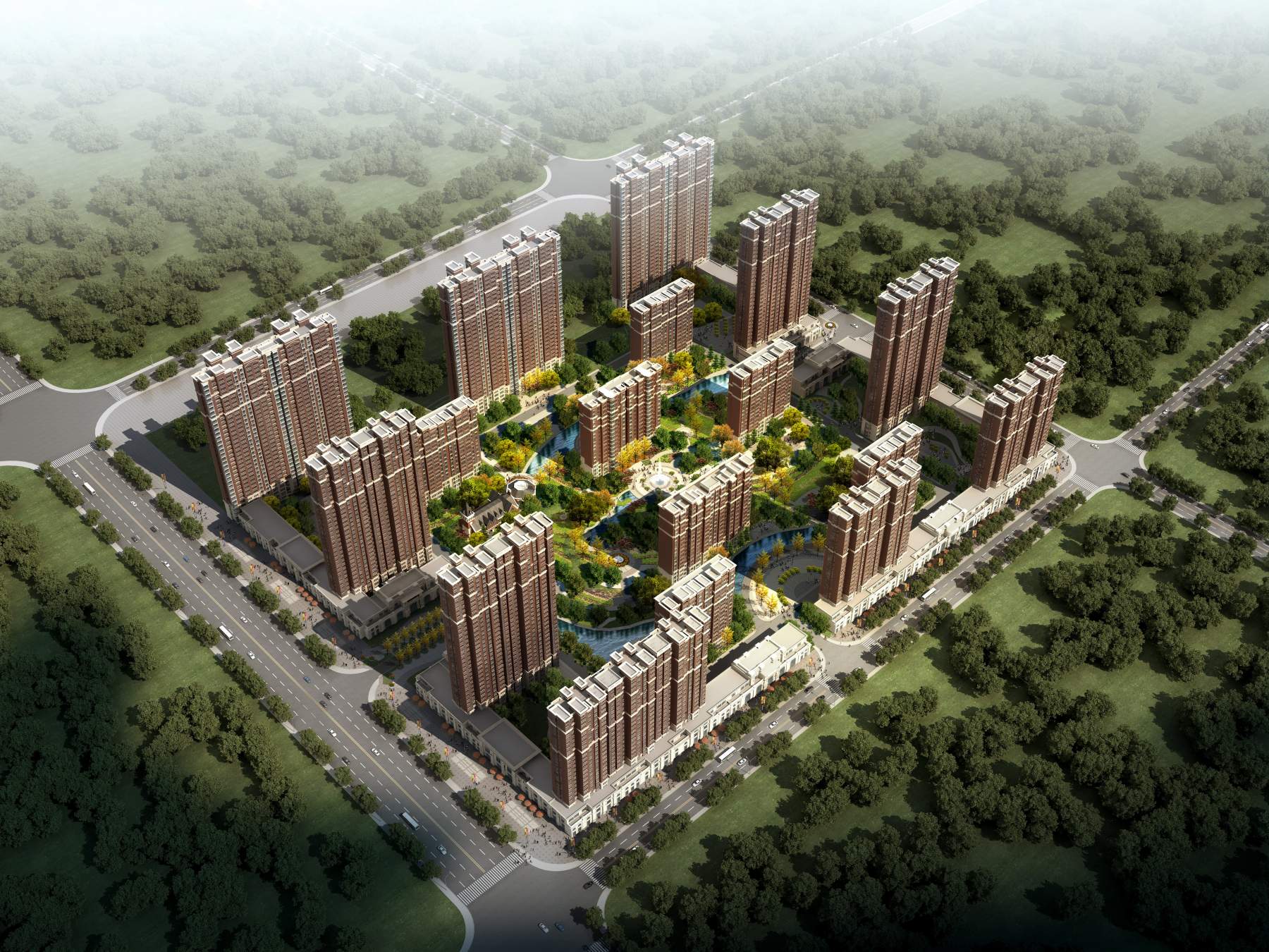 欧式住宅小区