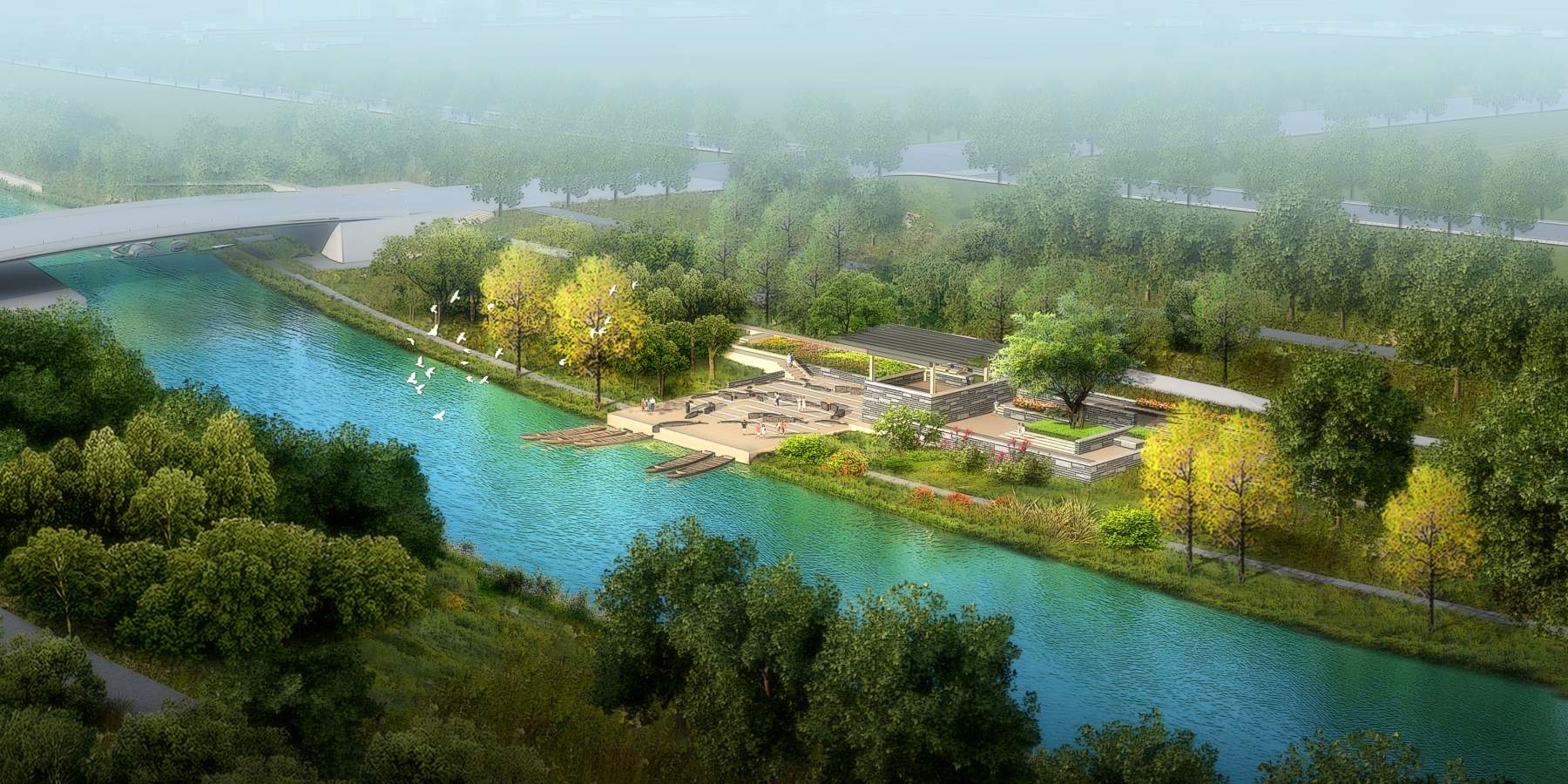 沣河（文教园段）湿地生态公园 – CREDAWARD 地产设计大奖