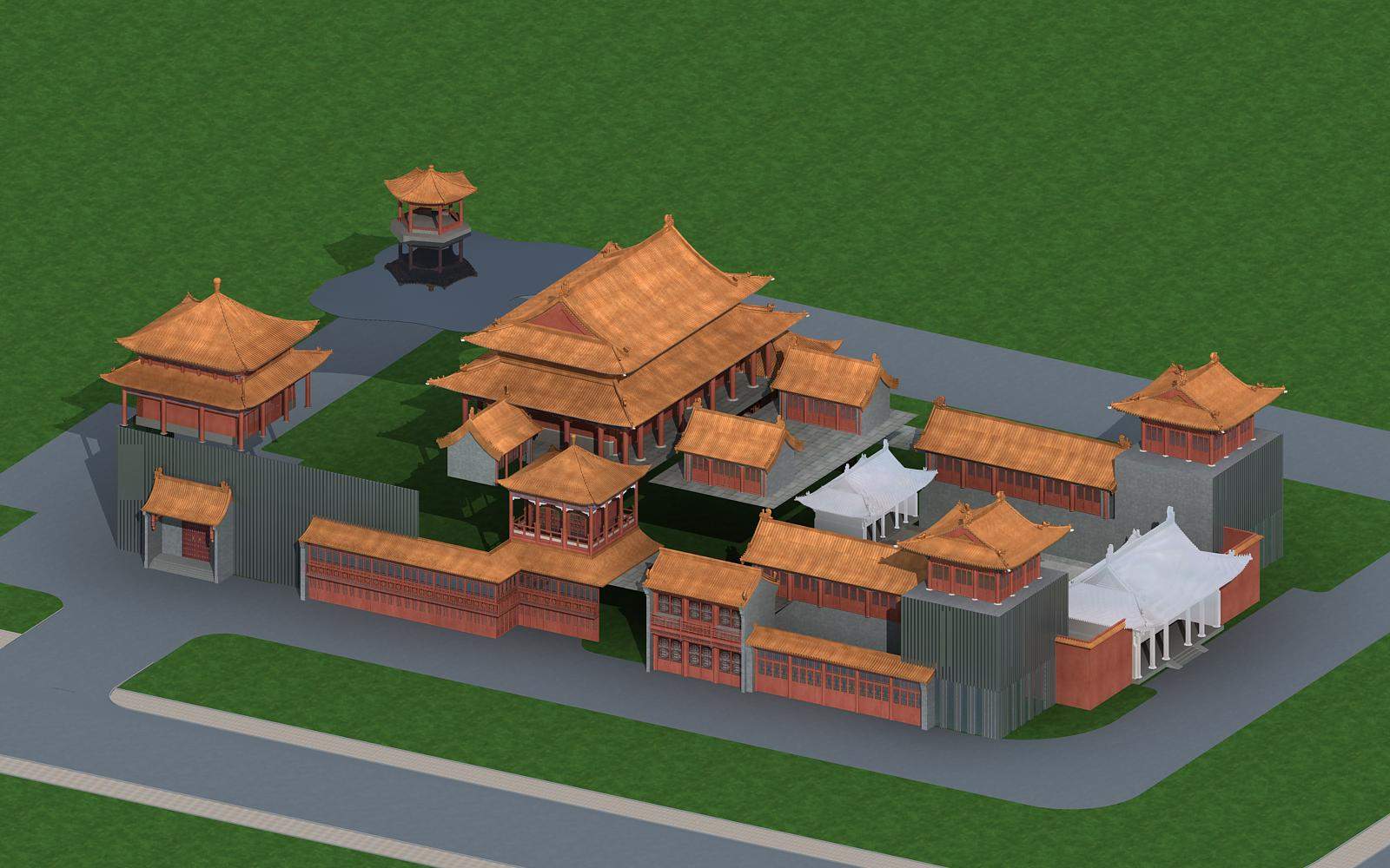 中式商业街