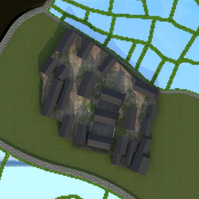 中式住宅大院