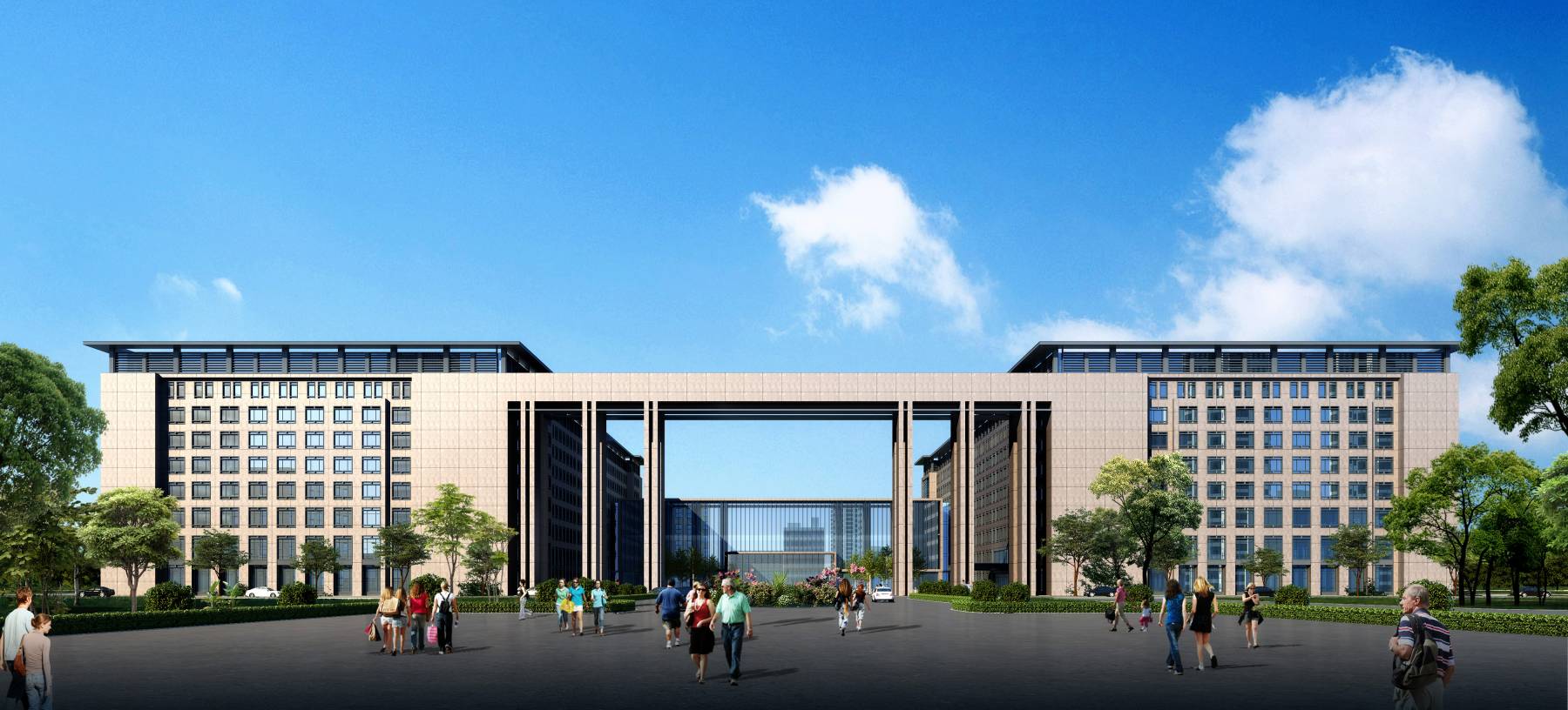 现代科技办公大楼