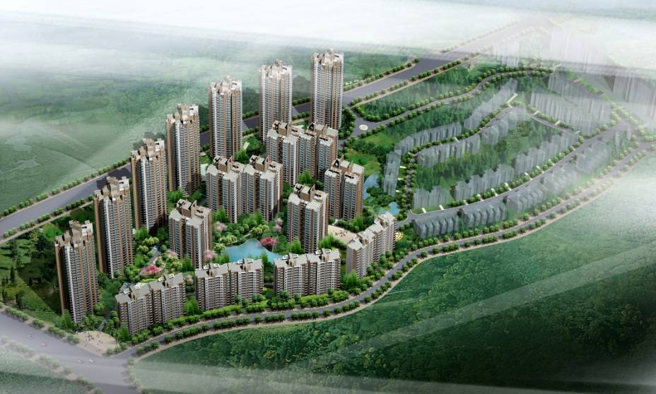 现代高层住宅小区
