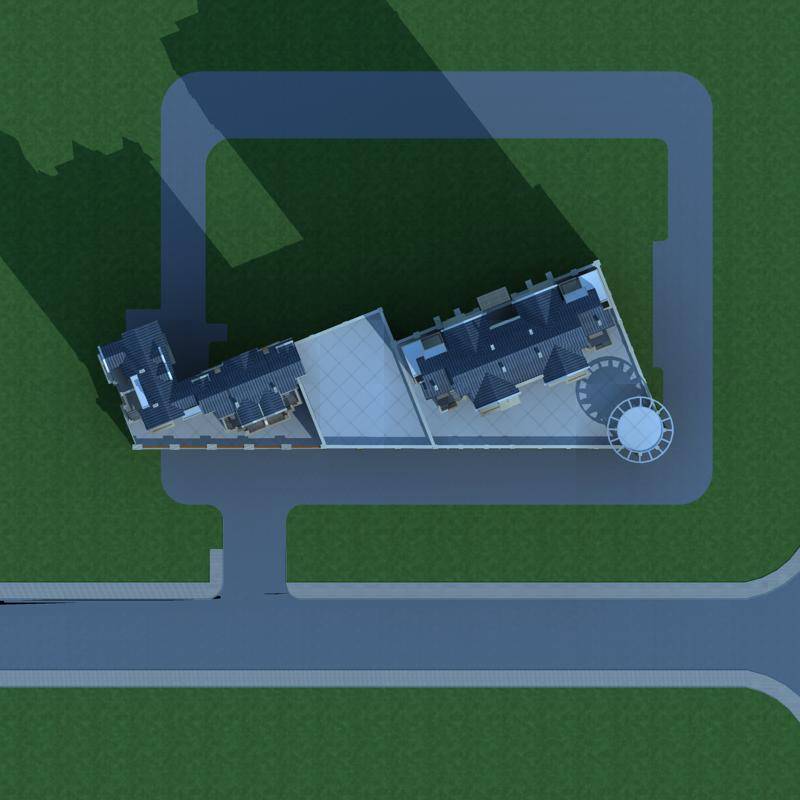 欧式高层住宅楼及商业裙房