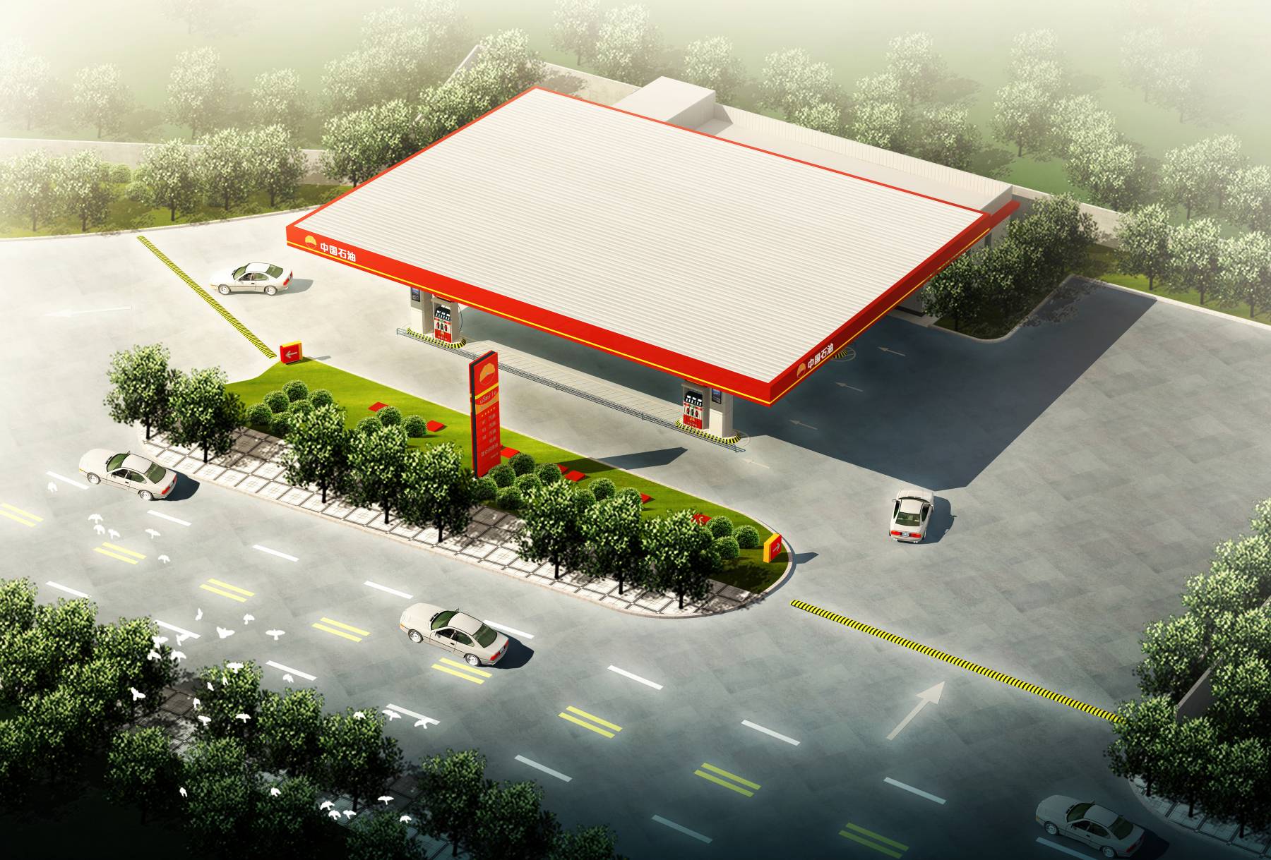 宝丰县信合石油销售有限公司新建加油站项目修建性详细规划公示