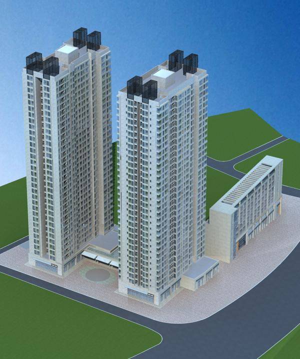 现代商业住宅小区
