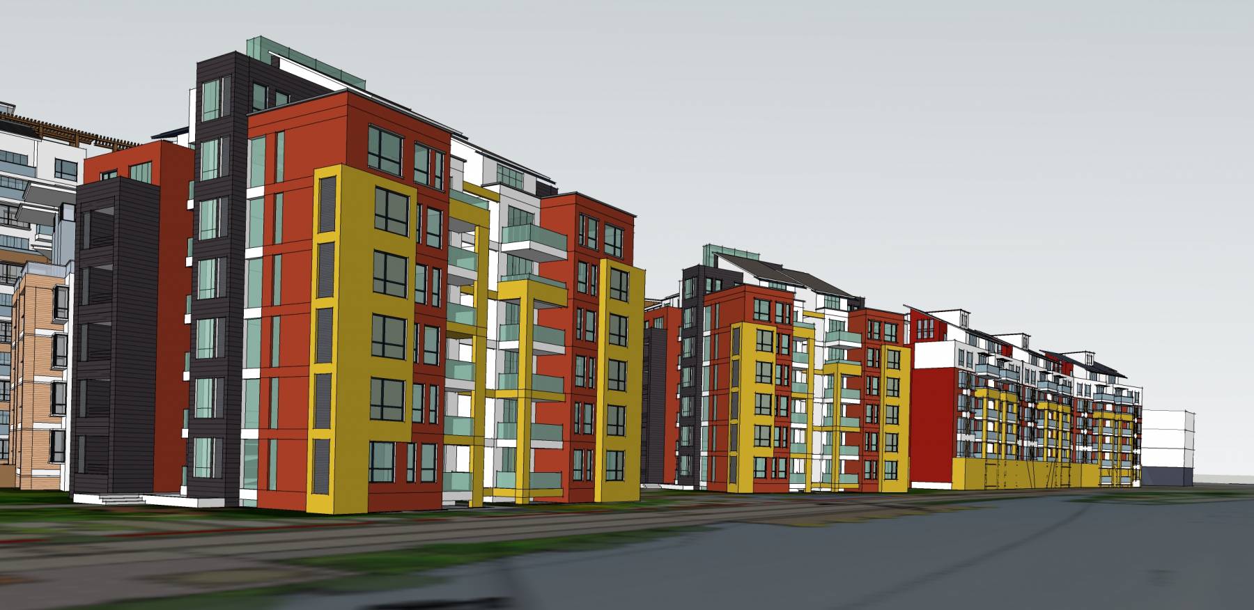 新中式住宅小区