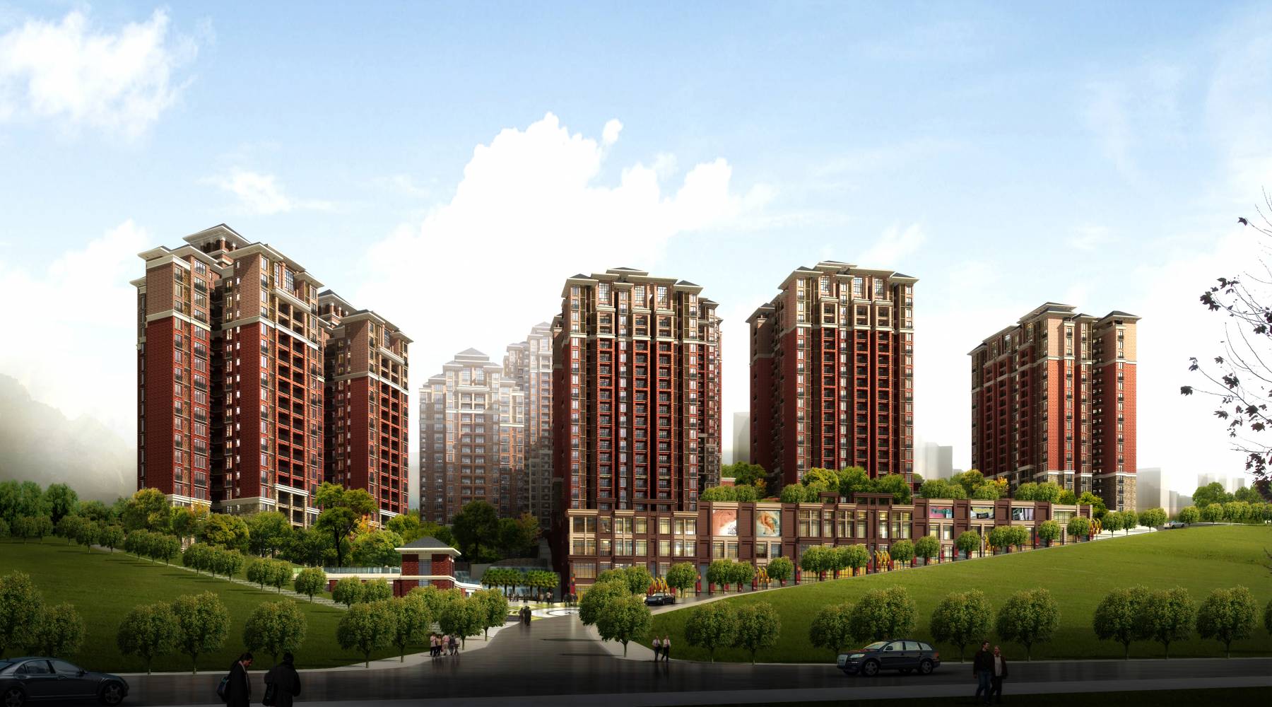 欧式住宅小区