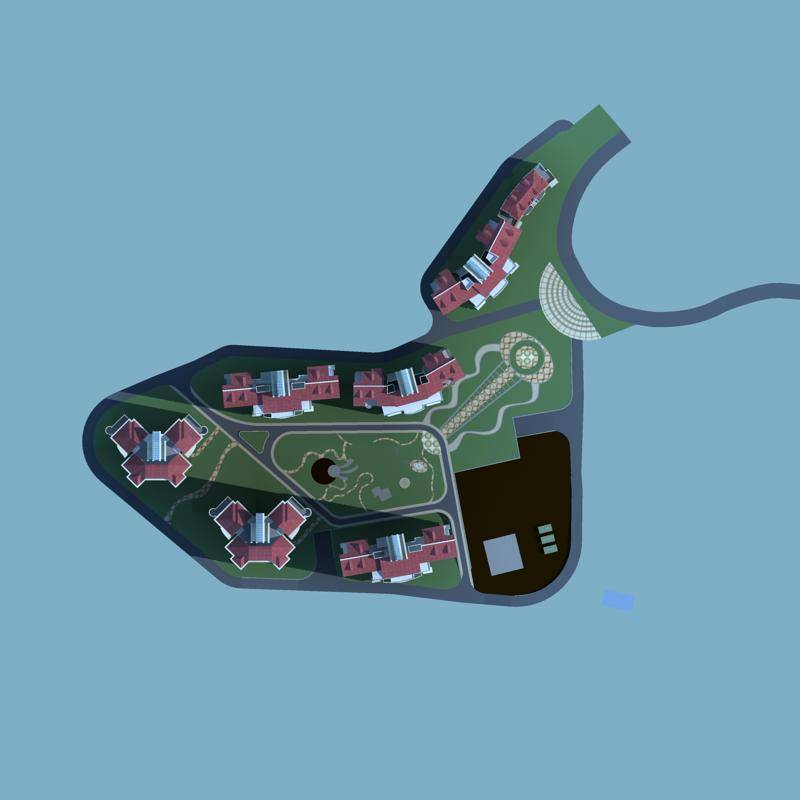 欧式住宅小区