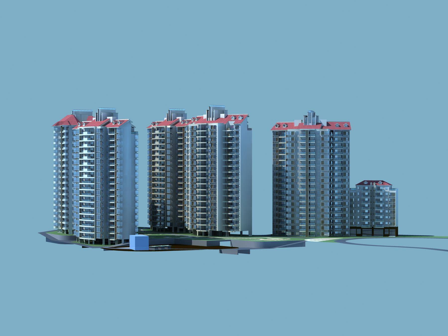 欧式住宅小区