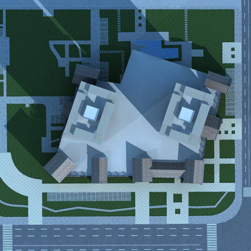 简欧高层商业住宅