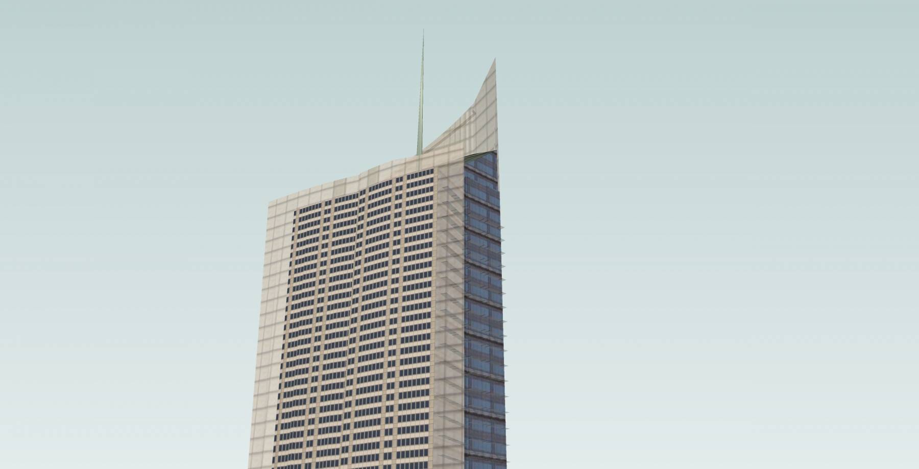 现代超高层综合办公大厦