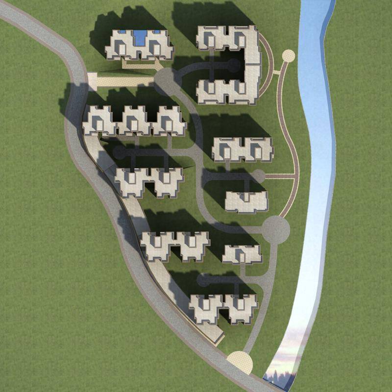 简欧风格商业住宅小区