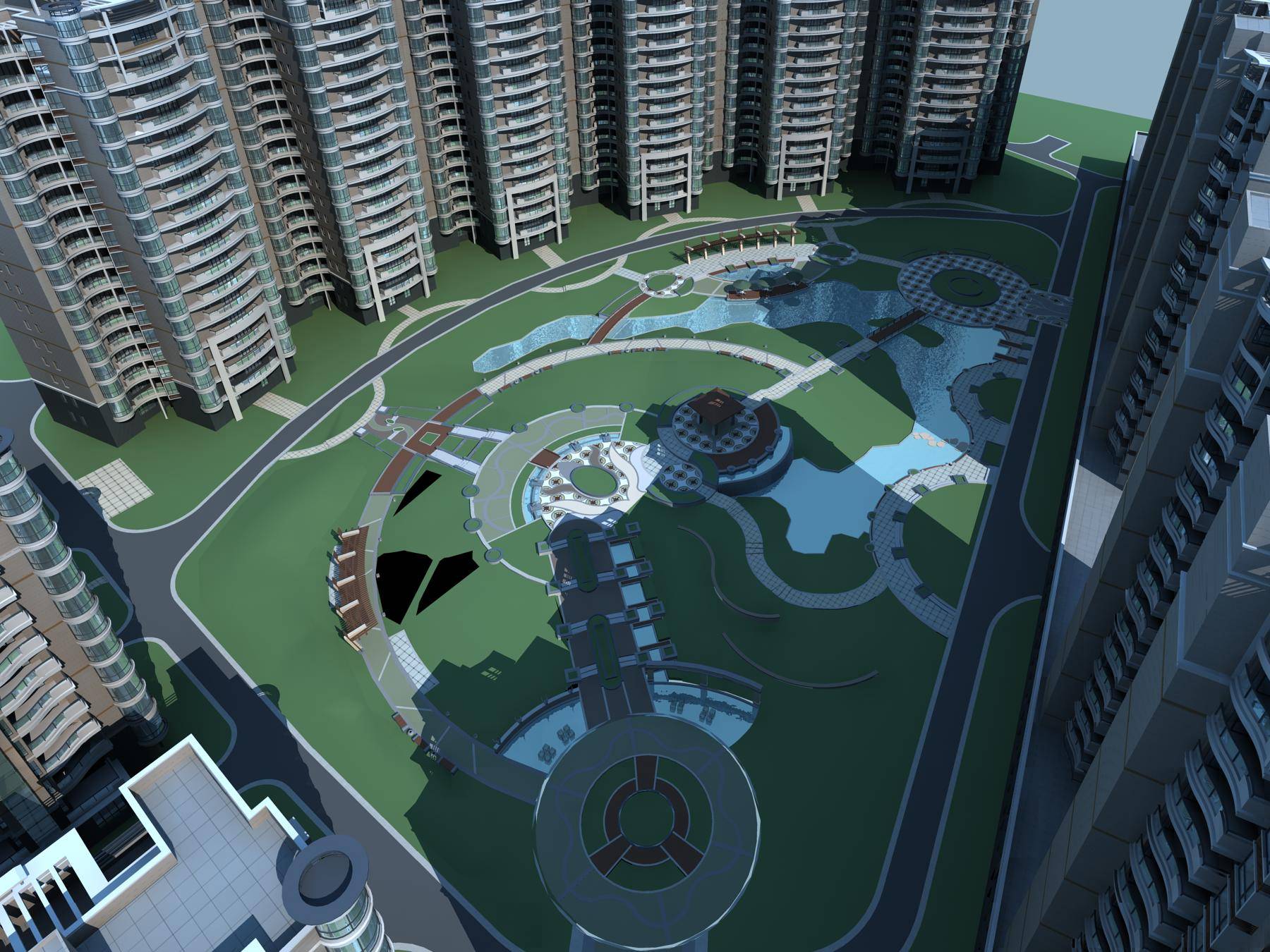 欧式住宅小区