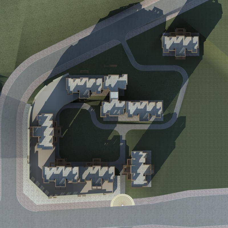 欧式商业住宅小区