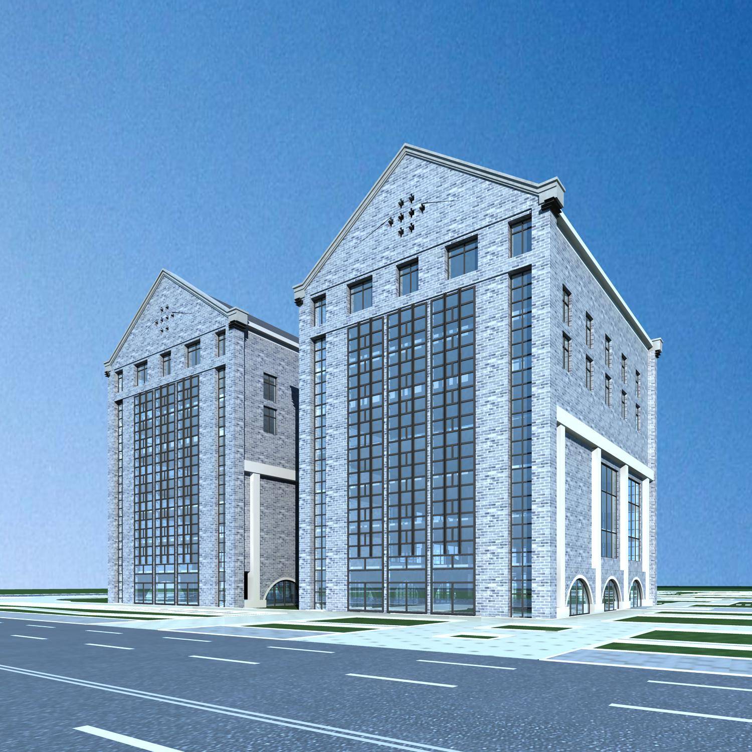 民国风格多层办公楼