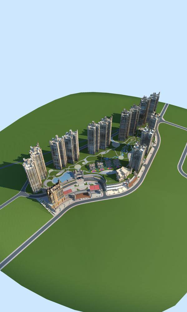 欧式风格住宅群