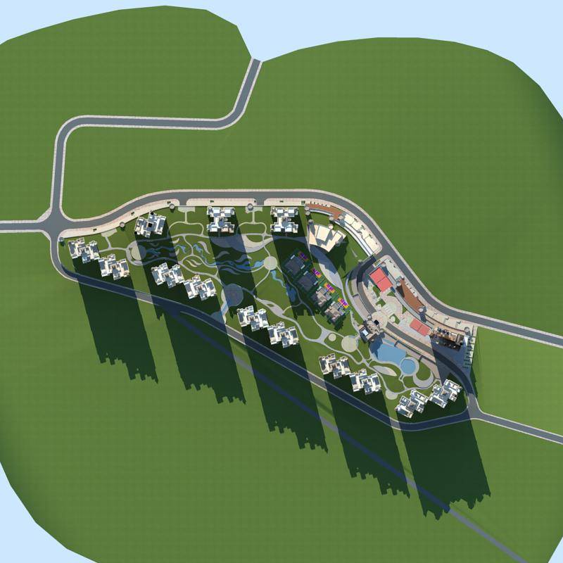 欧式风格住宅群